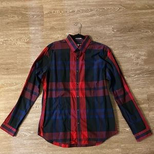 Express fitted long sleeve shirt